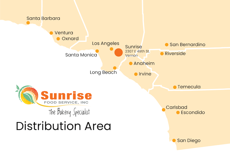 Sunrise Service Area Map
